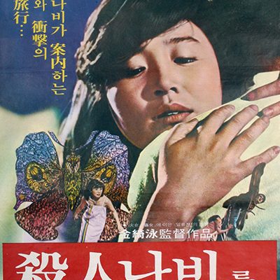 A Woman After a Killer Butterfly