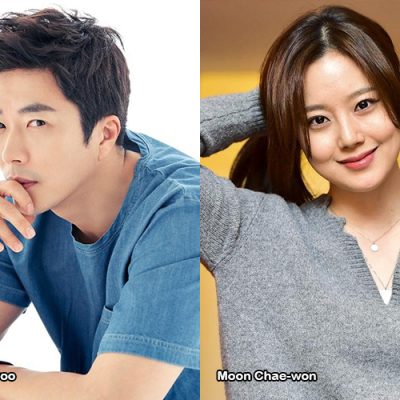 Kwon Sangwoo e Moon Chaewon in WE GROW UP